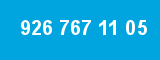 926 767 11 05